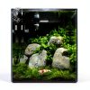 Luffy Mesh Wall Aquarium Decor Plastic Net Fish Tank Plants-5