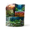 OHIOCATII Aquarium Background Vinyl Realistic Fish Tank-3