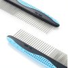 Jigfew Pet Grooming Brush Comb Dematting Deshedding Tool-3