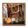 RHBLME Cork Bark Reptile Background Natural Safe Habitat-3