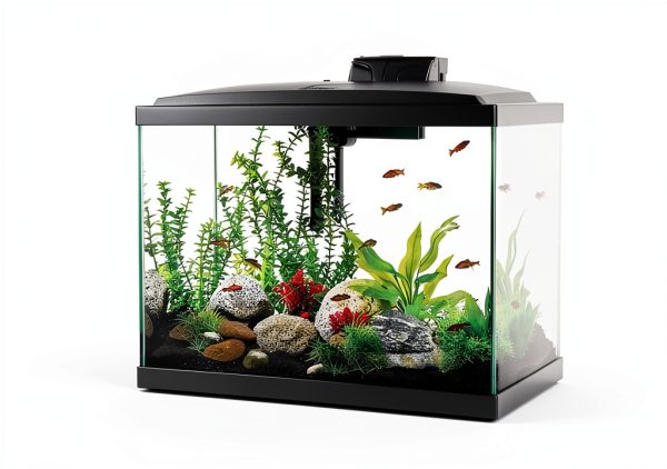 Dtekoj Aquarium Background Decor Polyester Fabric Easy-5