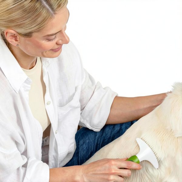 SHINY PET Dog Grooming Rake Stainless Steel Dematting Comb-4