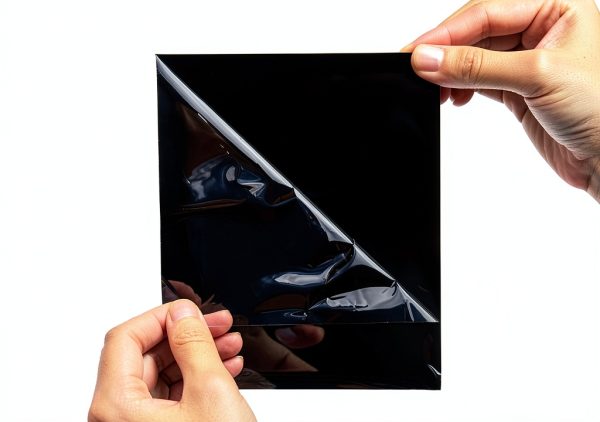 COCODE Aquarium Background Black Static Cling Fish Tank-1