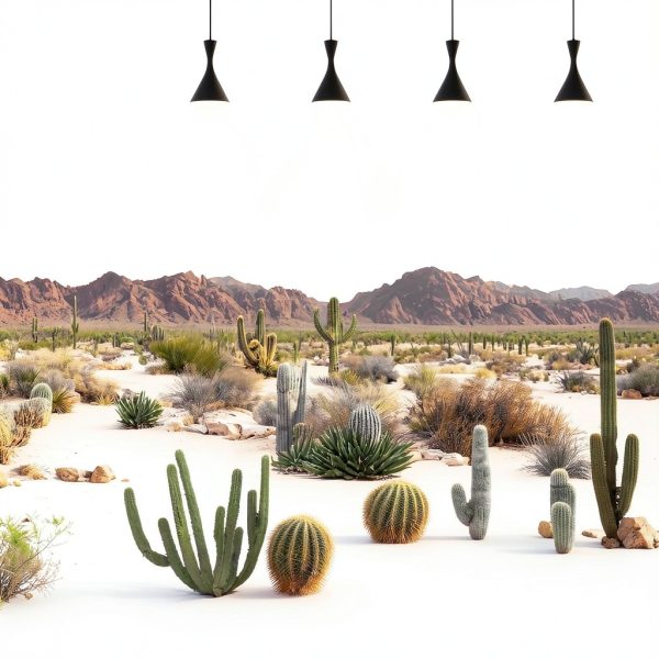 OHIOCATII Aquarium Background Vinyl Realistic Fish Tank-2