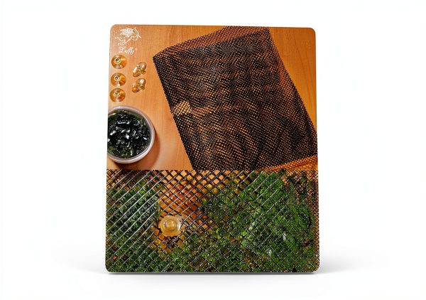 Luffy Mesh Wall Aquarium Decor Plastic Net Fish Tank Plants-4