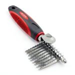 Tuff Pupper Pet Detangler Brush Safe Knot Remover Grooming-0