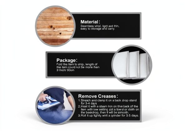 OHIOCATII Aquarium Background Vinyl Realistic Fish Tank-5