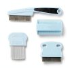 GNAWRISHING Pet Grooming Combs Stainless Steel Teeth Set-1