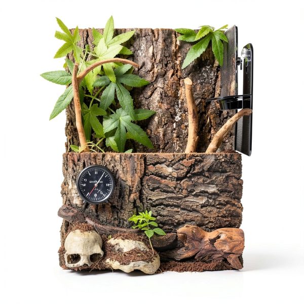 Tfwadmx Cork Bark Reptile Background Natural Terrarium Decor-5