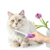 Puiuisoul Pet Detangling Brush Stainless Steel Teeth-5