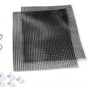 Luffy Mesh Wall Aquarium Decor Plastic Net Fish Tank Plants-0