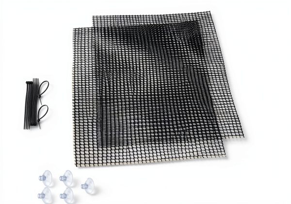 Luffy Mesh Wall Aquarium Decor Plastic Net Fish Tank Plants-0