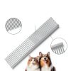 SUSOOK Pet Grooming Comb Stainless Steel Dog Cat Comb-2