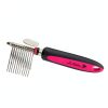 DeMatador Dog Grooming Comb Ergonomic Handle V Blade-1