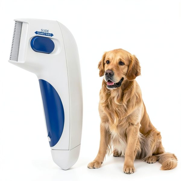 Stcyutdaa Pet Grooming Comb Electric Cordless Dog Cat Brush-2