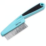 H&H Pets Pin Comb 2.0 Dog Cat Grooming Metal Teeth-0
