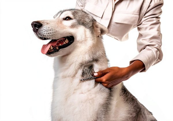 Tuff Pupper Pet Detangler Brush Safe Knot Remover Grooming-7