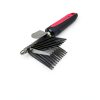 DeMatador Dog Grooming Comb Ergonomic Handle V Blade-2