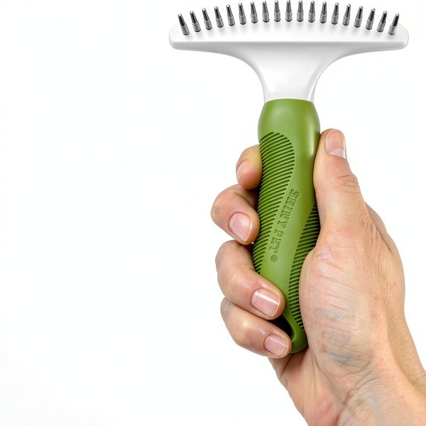 SHINY PET Dog Grooming Rake Stainless Steel Dematting Comb-1